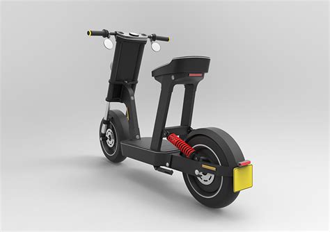Electric Scooter Design Concept Design And Engineering Studio Rotor