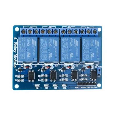 Robostall 50 Pcs 5v 4 Channel Relay Module At Rs 110piece In Malout