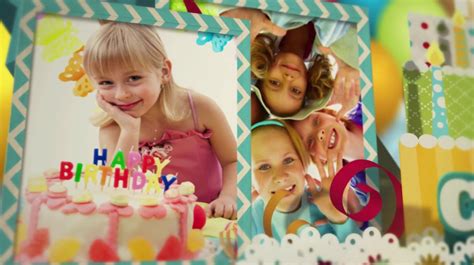 Free Birthday Slideshow Videohive After Effectspro Video Motion