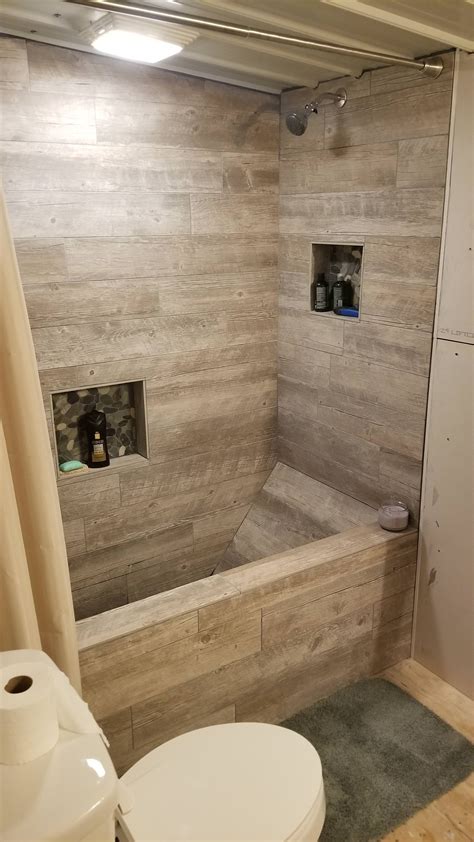 Just Finished The Custom Showerbathtub In My Apartment All Made Out