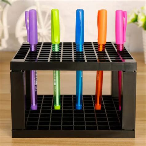Pen Holders 96 Holes Pen Rack Display Stand Support Holder Painting