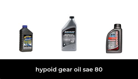 42 Best Hypoid Gear Oil Sae 80 2022 After 208 Hours Of Research And