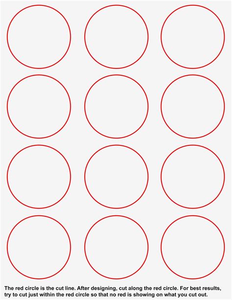 Avery Printable Round Labels