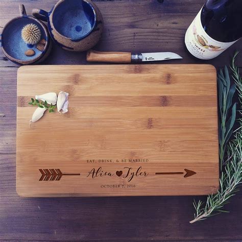 Personalized Cutting Board Wood Cutting Board Chopping Board Butcher