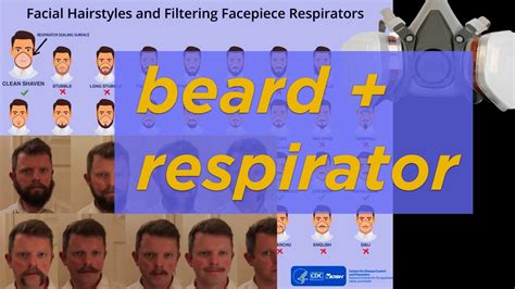 Cdc Respirator Recommendations A Tour Of Beard Styles Youtube