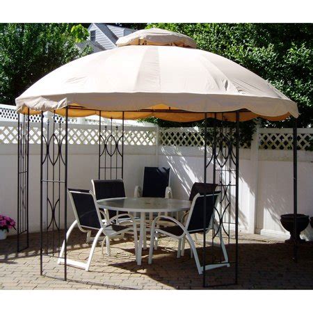 Sunjoy replacement gazebo canopy for 10 x 12 regency ii patio gazebo, hunter green. Garden Winds Replacement Canopy Top for Home Depot 12 Ft ...