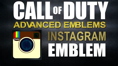 Call Of Duty Advanced Warfare Emblem Instagram App Logo Cod Aw