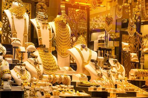 Dubai Gold Souk Or Gold Souk Is A Traditional Market In Dubai Uae The Souk Is Located In