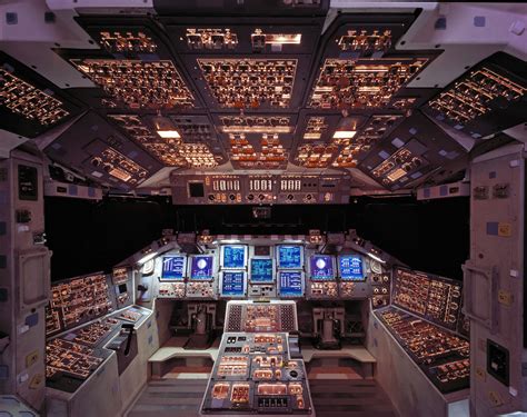 The Cockpit Of Space Shuttle Columbia Rengineeringporn
