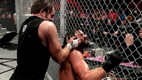 Dean Ambrose Vs Seth Rollins Hell In A Cell Match Photos Wwe
