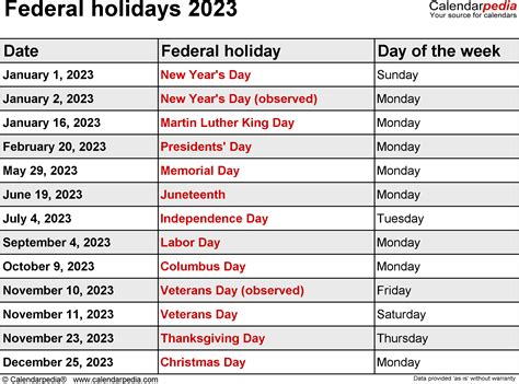 2023 Us Holiday Calendar Images Get Calendar 2023 Update