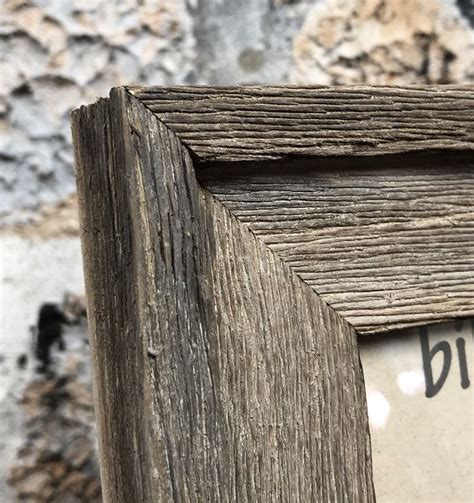 Weathered Wood Brown 8x10 9x12 Picture Frame Etsy Rustic Frames
