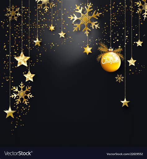 Gratis Kumpulan Background Christmas Black Gold Hd Background Id