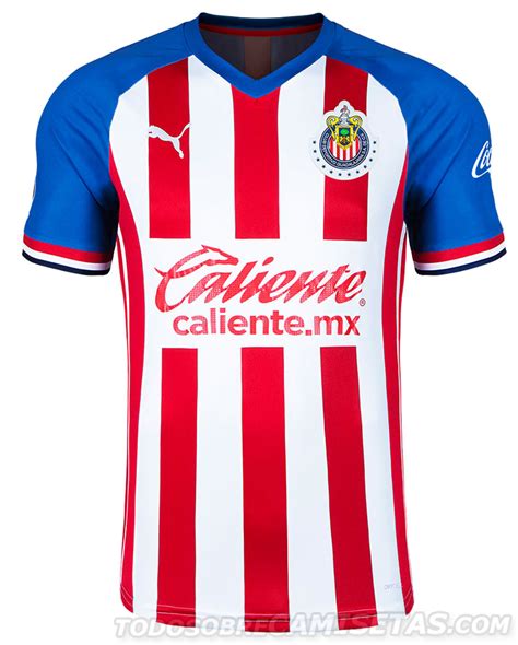 Update Jerseys Puma Chivas 2019 20 Camiseta Del Futbol Camisetas