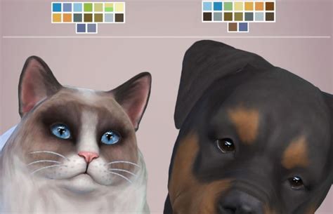 Дефолтные глаза для кошек и собак Real Eyes Cats And Dogs By Kellyhb5
