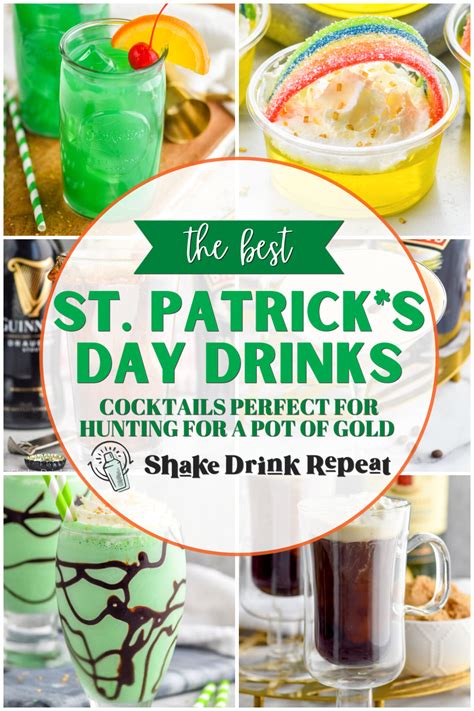 St Patrick S Day Drinks Shake Drink Repeat