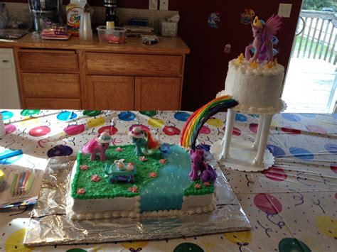 My Little Pony Cake For Jadyns 6th Birthday My Little Pony Cake