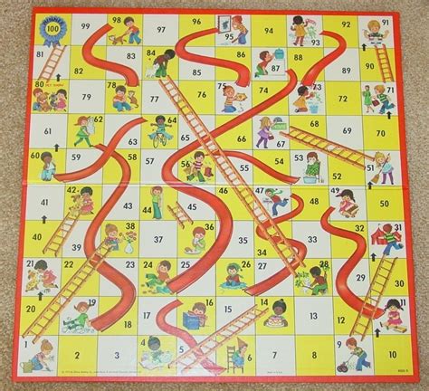 Printable Chutes And Ladders Customize And Print