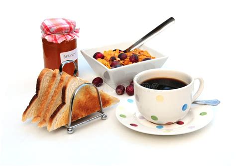 Breakfast Items Stock Image Image Of Beverage Morning 6597889