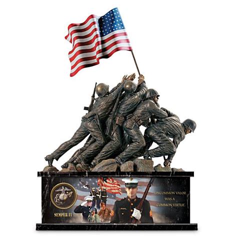 Usmc Iwo Jima Memorial Bronzed Sculpture Iwo Jima Memorial Usmc Iwo