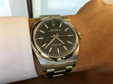 Rolex Oyster Perpetual 39 Black Watches