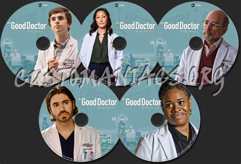 The Good Doctor Season 5 Dvd Label Dvd Covers And Labels By