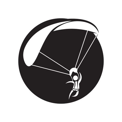 Parachute Logo Icon Design And Symbol Skydiving Vector 17127785 Vector