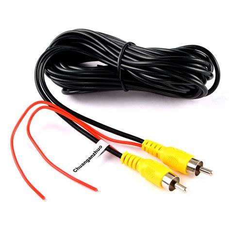 Buy Backup Camera RCA Video Cable CAZBC13 CAR Reverse Rear View