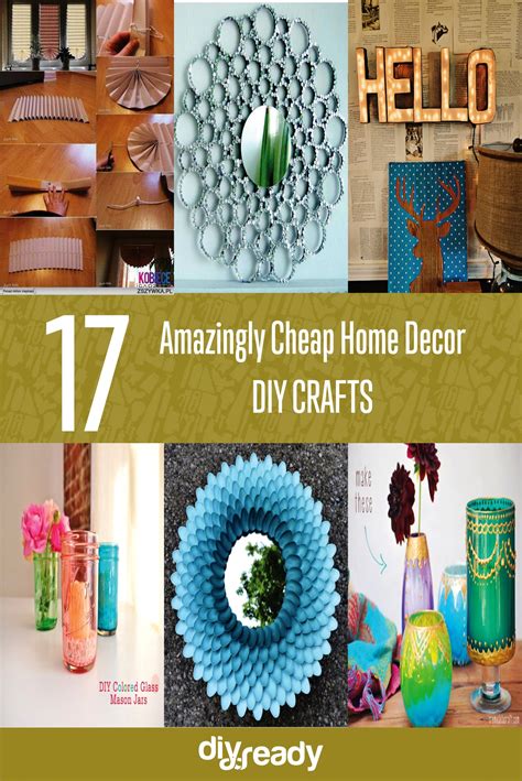 Amazingly Cheap Home Decor Diy Crafts