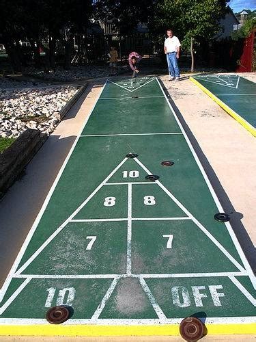 Deck Shuffleboard Rules Our Pastimes