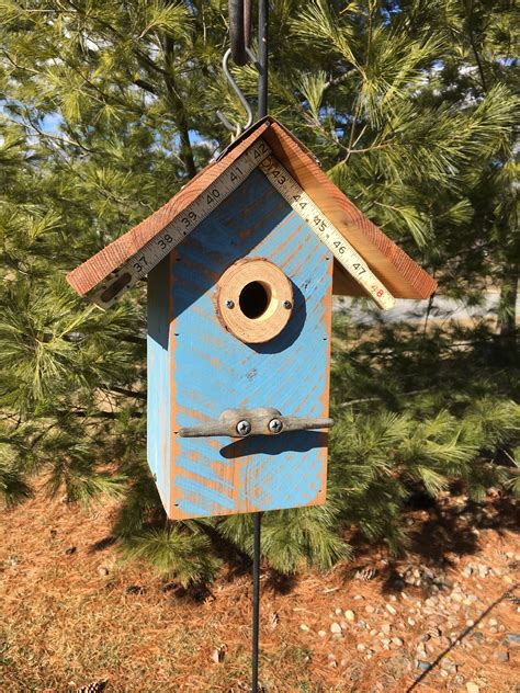 Rustic Vintage Cedar Birdhouse Birdhouses Rustic Bird Houses Bird House