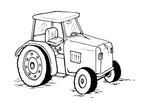 Malvorlagen truck camper malvorlagen kostenlos für kinder. Ausmalbilder Traktor | 123 Ausmalbilder