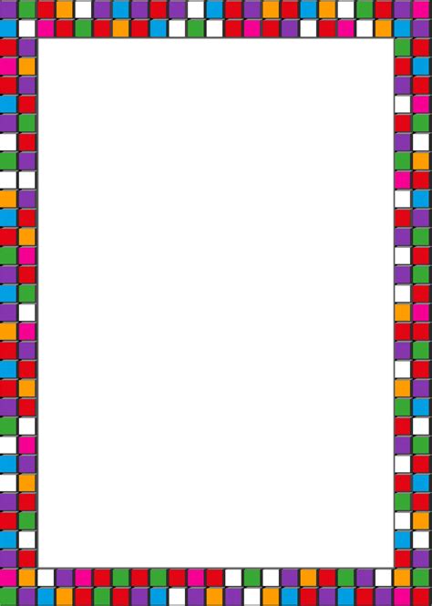 How To Make Border Design Using Colored Paper Best Design Idea