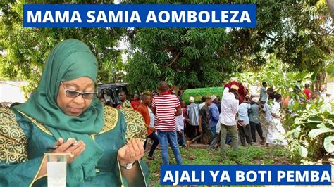 Rais Samia Suluhu Atoa Pole Kwa Msiba Zanzibar Youtube