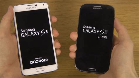 Samsung Galaxy S5 Vs Samsung Galaxy S3 Which Is Faster Youtube