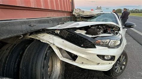 Fatal Accidente En Ruta Un Muerto Tras Tremendo Choque Entre Un Auto