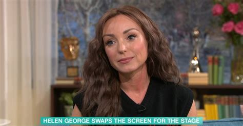 This Morning Today Helen George Stuns Viewers With New Look