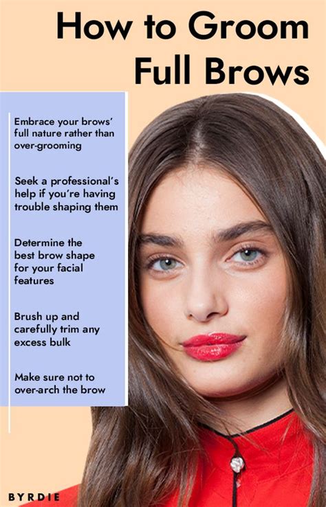 How To Style Bushy Brows