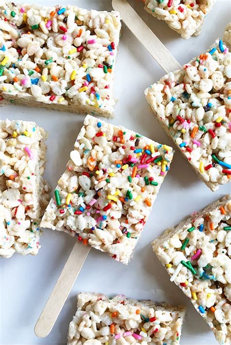 Alice And Loisrice Krispie Treats With Sprinkles Alice And Lois