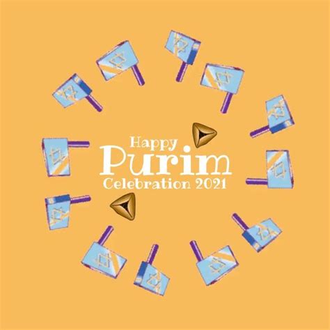 Purim Celebration 2021 Template In 2021 Mardi Gras Happy Purim Purim
