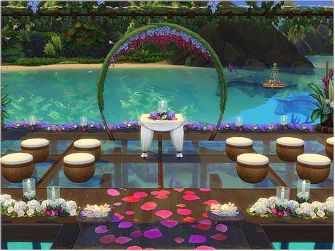 The Sims Resource Beach Wedding Park