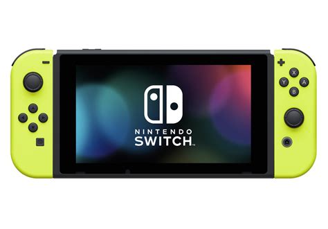 Check Out The New Nintendo Switch Joy Con Colour Neon Yellow Vg247