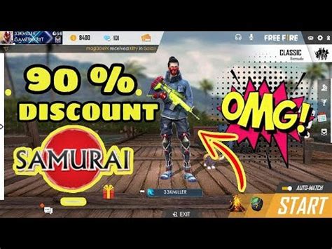 Garena free fire, a survival shooter game on mobile, breaking all the rules of a survival game. FREE FIRE 90% MYSTERY SHOP 2.0 DISCOUNT BUY FREE SAMURAI ...