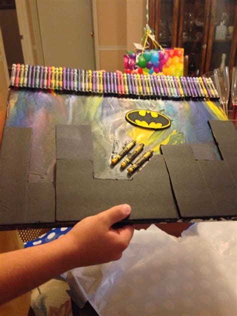 Diy Batman Crayon Melt Art For My Boyfriend ️ Im A Great