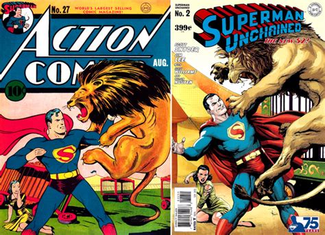 I Love Comic Covers Remake Action Comics 27 Superman Unchained 2