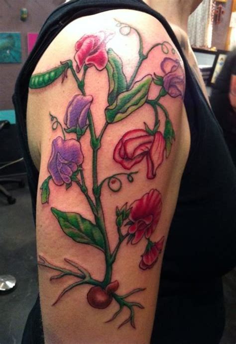 Sweet Peas Sweet Pea Tattoo New Rose Tattoo Tattoos