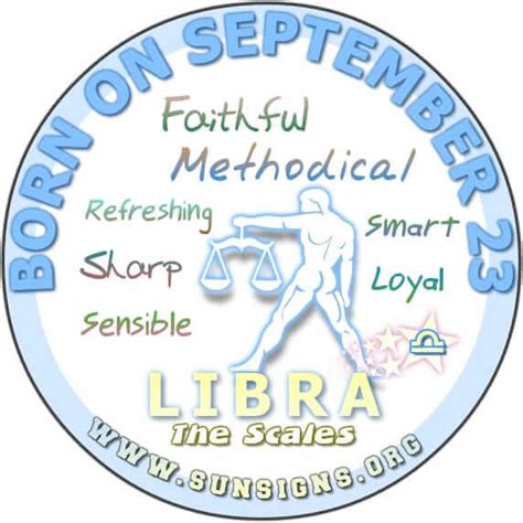 September 23 Birthday Horoscope Personality Sun Signs