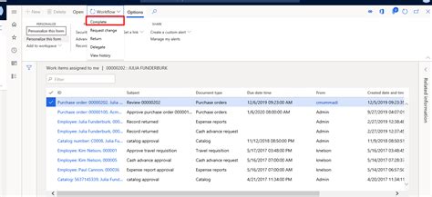 How To Create And Apply Workflow For Purchase Order In D365 Finance And