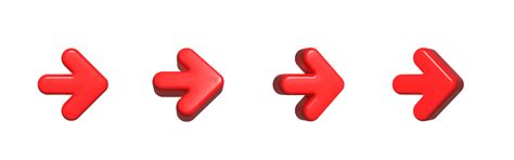 Arrows Icon Set Red Mark 25212356 Png