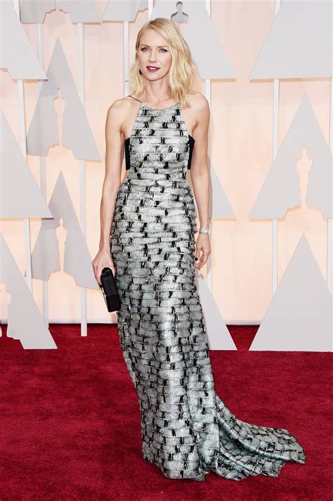 Naomi Wattss Dress At The Oscars 2015 Popsugar Fashion